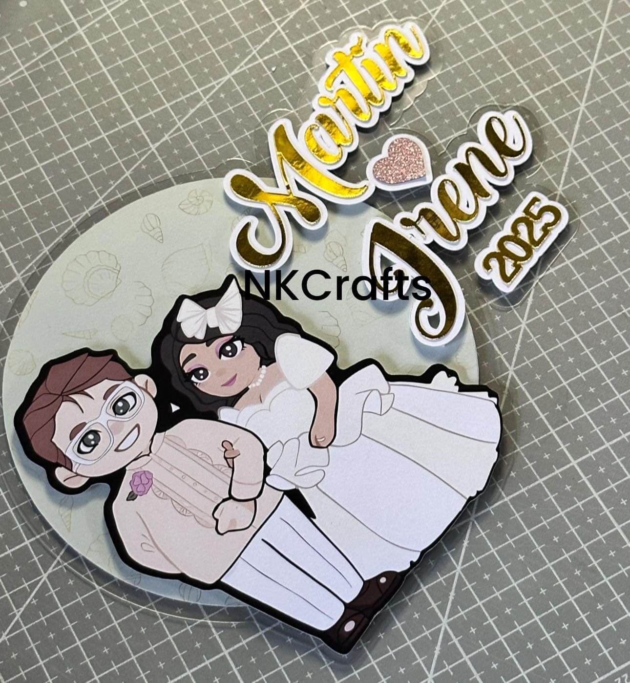 Cake Topper Design 1