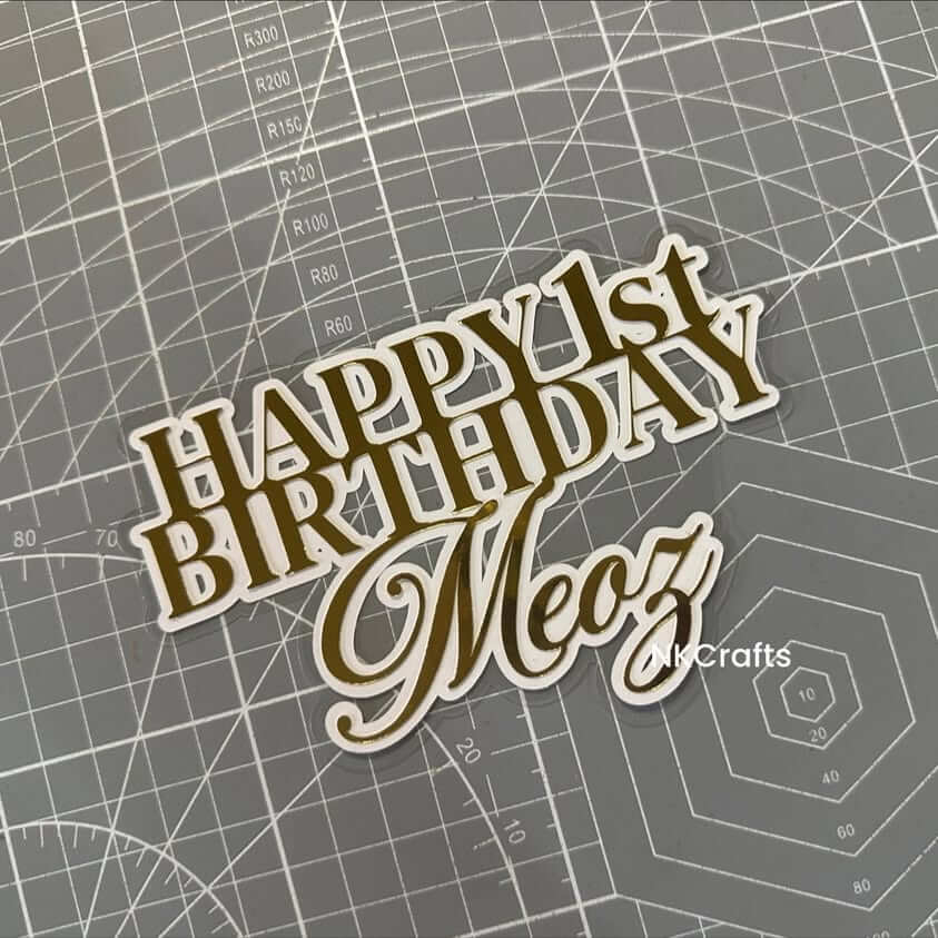 Cake Topper Design 5