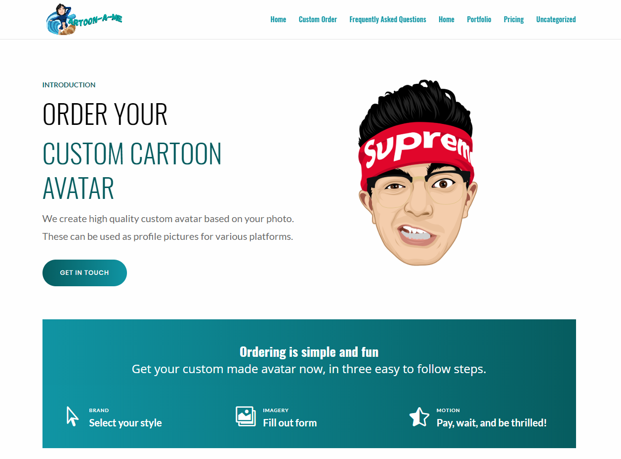 Cartoon a me home